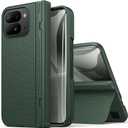 for Google Pixel 10 Pro Fold Case, Slim with Kickstand, Hinge Protection, Tempered Screen Protector, 360 Full Body Rugged Shockproof Protective Phone Case for Google Pixel 10 Pro Fold, Green