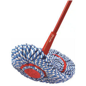 OCedar Micro Twist MAX Microfiber Twist Mop with 1 Extra Refill | Features Hands Free Wringing | Extra Large 18Inch Mop Head | Safe on All Floor Types