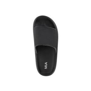 MIA Lexa Slide Sandals - Black, Size  8