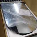 FICTOR Bathroom Mirror for Wall,  2 Pack 24x36 Arched Vanity Bathroom Mirror for Over Sink, Metal Framed with HD Shatter-Proof Glass for Entryway, Living Room, Bedroom, (Black)