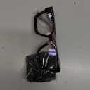 livho Oversized Eyewear Frame for Woman and Men - Rectangle Fashion Glasses for Computer, Chic Preppy Frame (*Coco Tortoise)