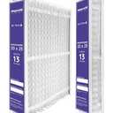 Compatible for Carrier & Bryant EXPXXFIL0320 Air Filter Replacement 20x25x5 (2-Pack), MERV 13, Foldable Media