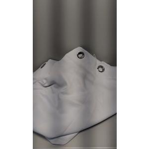 Greyish White Curtains for Bedroom,Grommet Thermal Insulated Room Darkening Curtains for Living Room,8x8ft ,2 Panels