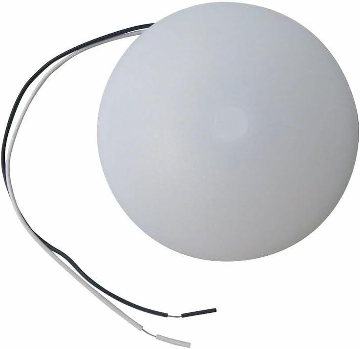 Interior Light - LED Slimline Ceiling Light 5500K 350LUM Cool White LED 4 Inch Diameter x 0.787 Inch Depth Frosted Lens 2 Wire Installation For 12 Volt DC Dimmable