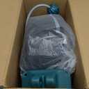 AYURA Retractable Garden Hose Reel 100 ft x 1/2 inch with Pro Metal Shaft, Heavy Duty Automatic Garden Hose Reels with Kink-Free Rewind and Lock at Any Length, Wall Mount Water Hose Reel for Outside (Green)