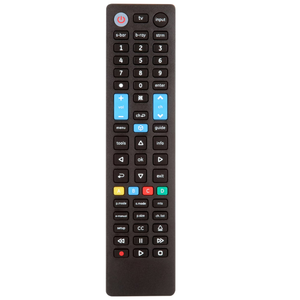 GE 4 Device Universal TV Remote Control, Samsung Direct Replacement, Black