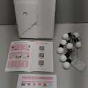 3FT Marquee Numbers, Warm White Light Up Number 1 with Display Board, Marquee Balloon Kit Decorations, DIY Pre-Cut Frames for Party, 1st Baby Birthday, Anniversary Decor, 21st Milestones