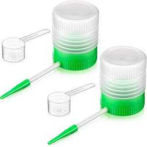 Qualirey 2 Pack Diatomaceous Earth Powder Duster with 6 Inch Extension Nozzle, Diatomaceous Earth Powder Duster for Pest Control, Sprayer for Indoor and Outdoor Use