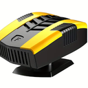 Car Heater, 12V Portable Heater for Car Fast Heating Defogging & Defrosting, 2-In-1 Heating & Natural Wind Car Defroster, 360° Rotary Portable Car Heater with Automatic Power-off Protection