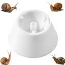 Aquarium Snail Capture, 3D Printing Snail Capture for Freshwater Aquarium, Small Snails Catcher for Fish Tank, Garden (White)