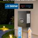 DEWENWILS 300W Low Voltage Landscape Transformer, Outdoor Weatherproof Transformer with Timer and Photocell Sensor, 120V AC to 12V/12V AC for LED Lighting, Spotlight, Pathway Light, ETL Listed