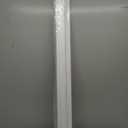 Joydeco Cordless Zebra Blinds (Pro), Dual Layer Light Control Zebra Blinds for Windows, Light-Proof Aluminum Cover, Free-Stop Roller Shades for Home & Office (White, 63" W x 96" H)