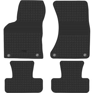 HD-Mart Car Floor Mats Rubber for Audi Q5 SQ5 2009-2017 Full Black Automotive Floor Mats All Weather Floor Liner Set Waterproof Odorless Car Mats for Audi Q5/SQ5 2017-2009 1st & 2nd Row