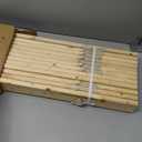 Greaton, Wooden Twin Bed Slats for Support Under Mattress  Replacement Wood Slats for Twin Size Bed Frame  Under Mattress Support Without Extra Height  2.38 Standard Width