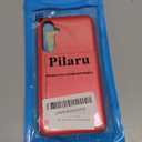 Pilaru Compatible with Samsung Galaxy S23 FE Case with Card Holder Dual Layer Heavy Duty Protective Shockproof Hidden Card Slot Slim Wallet Phone Cover for Women&Men for S23 FE Phone Case (Red)