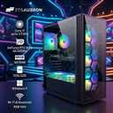STGAubron Gaming PC Desktop,Core I7,RTX 3050 6G,16G RAM,512G SSD