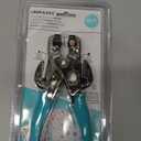 We R Memory Keepers Crop-A-Dile Eyelet | Blue Comfort Handle, Craft Supplies Hole Punch Eye Setter Paper Punch Tool Use on Chipboard Fabric Thin Tin Leather Plastic Punches Hole Punch Tool Eye Setting