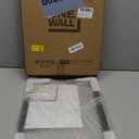 ONE WALL 11x14 Inch Floating Frame, Black Wood Double Glass Float Picture Frame Display 11x14/8x10/5x7 Inch Photos or Plant or Petal Specimens for Wall and Tabletop - Mounting Accessories Included