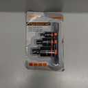 Impact Universal Joint-Socket Swivel Set, 3 piece, 1/2", 3/8", 1/4"Inch Drive Swivel Socket Extension Set, 360 Degree Rotation, Cr-Mo Steel