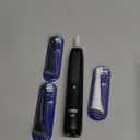 Oral-B Rechargeable Electric Toothbrush, iO5 Limited Deep Clean & Whiten, 5 Cleaning Modes, Visual Pressure Sensor to Protect Gums, Travel Case, 3 Brush Heads, Black (1 Count (Pack of 1))