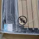 Novilla Queen Size Bed Frame Upholstered Platform Queen Bed Frame with Adjustable Headboard, Strong Weight Capacity, No Box Spring Needed, Easy Assembly, Grey