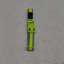 Flashseen LED Dog Collar, Light Up Dog Collar Lights USB Rechargeable, Adjustable Comfortable Soft Mesh Safety Collar for Dogs (Large, Neon Green)