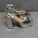 Platform Heels for Women Chunky Heel Platform Sandals Womens Open Toe Ankle Strap Womens Wedding Party Shoes
