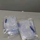 Disposable Enema Bag Set with 1500 ml Enema Bag, 60 Inches Tubing, Clamp for Colon Cleansing (Pack of 4)
