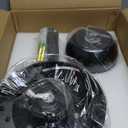 42 Inch Ceiling Fans with Lights, Black Ceiling Fan with Light and Remote Control, Reversible, 6 Speeds, 3CCT, Dimmable, Modern LED Ceiling Fan for Bedroom, Indoor/Outdoor