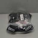 ZELUS Weighted Vest, Weight Vest with Reflective Stripe for Workout, Strength Training, Running, Fitness, Muscle Building, Weight Loss, Weightlifting (Black)