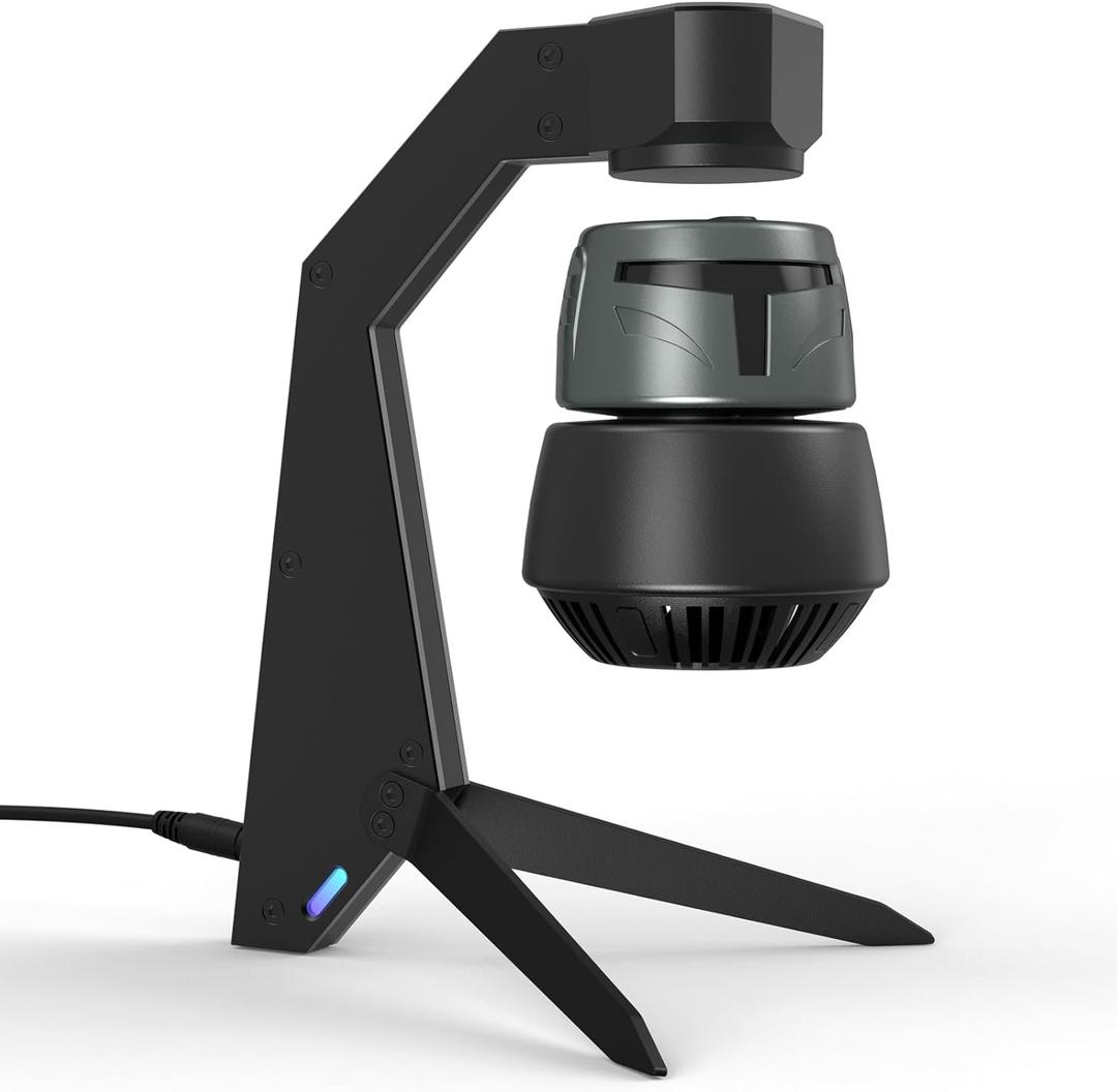 Magnetic Levitation Bluetooth Speaker, Home or Office Dcor,Nostalgic Gift Idea for Adults, Fans or Collectors,Unique Conversation Starter,Cool Futuristic Design