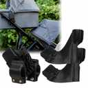 for Upper Bassinet Conversion Kit for UPPAbaby Vista V2/V3, Secure Bolt-On Bassinet Adapter for Rumble Seat Below, Safe Upper Frame Mount (Rumble + Bassinet)
