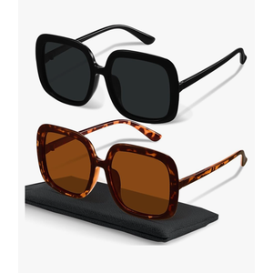 miyya Oversized Polarized Sunglasses Women, Trendy Retro Sun Glasses for Women 2025, Oversized Shades