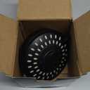 AISOSO Shower Head, 5 Modes High Pressure Shower Heads for Relaxed Shower Experience, 4.1 Inch Bathroom Fixed Showerhead Even at Low Water Pressure for Powerful Spray, Matte Black