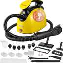 Steam Cleaner, Steam Cleaner For Home, Handheld Steamer For Cleaning With 21 Accessories, 248 F High Temperature, Suitable for Grout, Floor. Sofas, Upholstery, Mop Replacement Pads