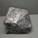 Washable Rugs for Living Room 8x10 Area Rug Soft Living Room Carpet-Rugs for Bedroom Vintage Oriental Floral Dining Room Non Slip Grey