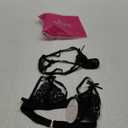 RSLOVE Women Lingerie Set 2 Piece Lace Teddy Babydoll Bodysuit Small