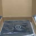 KPASAFE Biometric Safe for Handgun with Wireless Charging, Quick Access Smart Fingerprint Safe, Bedside Pistol Case with 24/7 Digital Alarm Clock and LED Light, Black