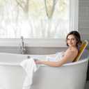 Electric Chair Lift, FSA & HSA Eligible, Up to 20inch Floor Lift for Elderly Falls ,IP68 Waterproof Bath Tub Lift for Seniors, Up to 300lbs Lift Chair, for Home Floor Bathtub, 2nd Gen Version, 11.02 inches x 28.85 inches x 16.92 inches