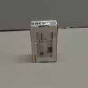 Amerdeco 10 Pack Champagne Bronze and Black Knurled Cabinet Pulls 3.75 Inch Hole Centre to Hole Centre Kitchen Cabinet Handles for Drawer Dresser, Cupboard and Wardrobe ZH0040