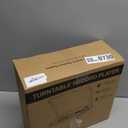 Vinyl Record Player with Speakers Vintage Turntable for Vinyls Records Belt-Driven Turn Table Support 3-Speed, Wireless Playback, Headphone, AUX-in, RCA Line LP Phonograph for Sound Enjoyment Black