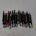 Metallic Marker Pens, 30 Colors Dual Tip Acrylic Paint Pens for Black Paper, Scrapbooking, Photo Album, Rock Painting, Paint Marker for DIY Arts & Crafts, Glass, Wood, Card Making, Scrapbook Supplies