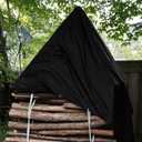 10x12FT Tarps Heavy Duty Waterproof, Large Heavy Duty Tarps with Grommets Reinforced Edges, UV Resistant, Tear&Fade Resistant, 16 Mil Cover for Camping Patio Roof Boat Outdoor, Black