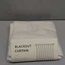 100% Blackout Shield Linen Blackout Curtains for Bedroom, Cream Grommet Curtains for Living Room, Thermal Insulated Room Darkening Drapes for Nursery, Fall Home Decor, 50" W x 96" L, 2 Panels