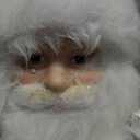 AGM 18" Santa Claus Christmas Figurine Figure Decoration with Gifts Bag and 2 Bells for Holiday Party Home Christmas Decoration