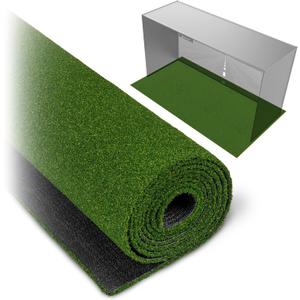 GoSports Golf Simulator Turf - 15 mm Elite Golf Mat for Indoor Home Setups - 10, 12, or 15 ft