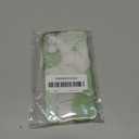 DEFBSC for iPhone 17 Case, Cute Clear Wavy Art Design Aesthetic Pattern Phone Case for Women Girls, Wave Frame Durable Protective Cover Full Camera Protection Bumper for iPhone 17, Green