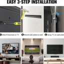 AENTGIU Studless TV Wall Mount, Alloy Steel, Hold 150 Lbs,32 to 75 Inch TVs