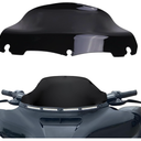 9 inch Black Wave Windshield Windscreen for Harley Electra Touring street FLHT FLHTC FLHX Tri Glide Electra Glide Street Ultra Limited 2014-2021