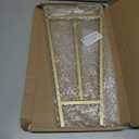 16.5" Metal Easel Stand for Sign  Elegant Table Top Easel for Display, Heavy Duty Tabletop Picture Easel Stand for Wedding Sign, Picture Frame, and Art (Gold)